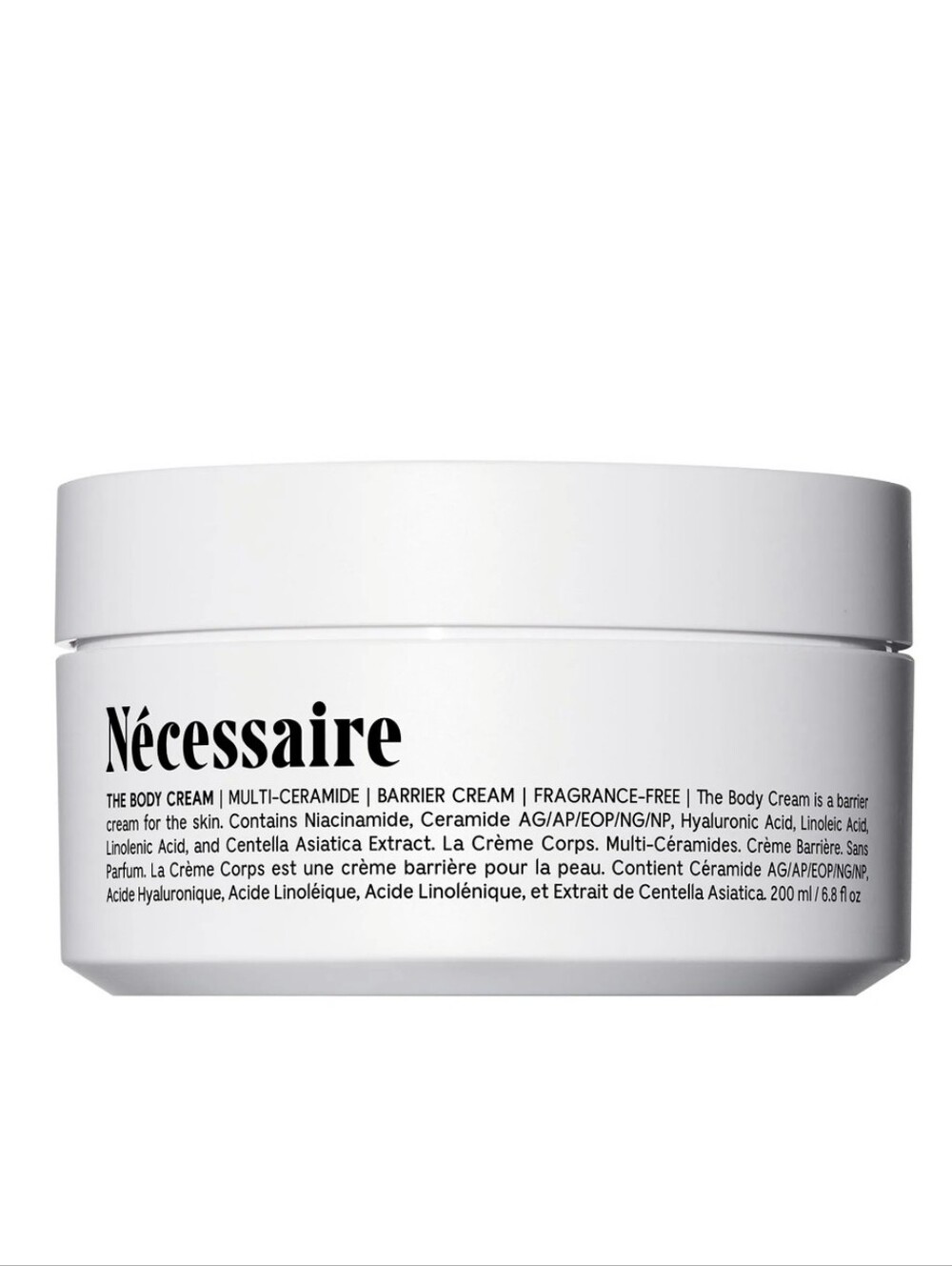 Nécessaire The Body Cream Fragrance-Free